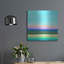 Art mural en métal luxueux «Ocean Dreams» par Cesare Bellassai, 24 po x 24 po-648948516