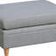 Meuble de salon avec repose-pieds en tissu Dorris 1pc-1874452640