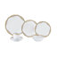 Service de table 24 pièces, service pour 4 Lorren Home Trends Catherine