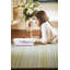 Renfrow Striped Wool Ochre Rug-30109705