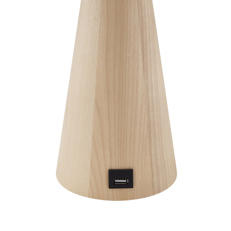 Lampe de table Lezah, Blanc