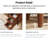 11.8" Solid Wood Narrow End Table Coffee Table, Fully Assembled Bedside Table with 3 Drawers for Small Spaces
