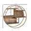 Vanscoy 5 Piece Circle Floating Shelf