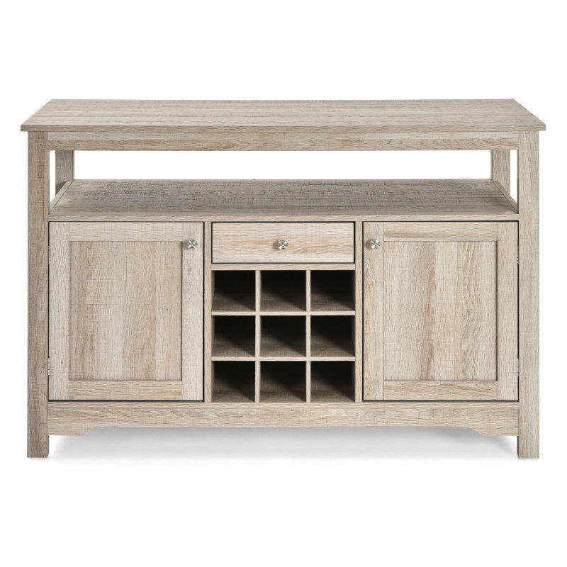 Armoire de bar 45,5 po Deantoine, Beige