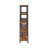 Antique Nutmeg And Black Double-Wide Bookcase-1146554088