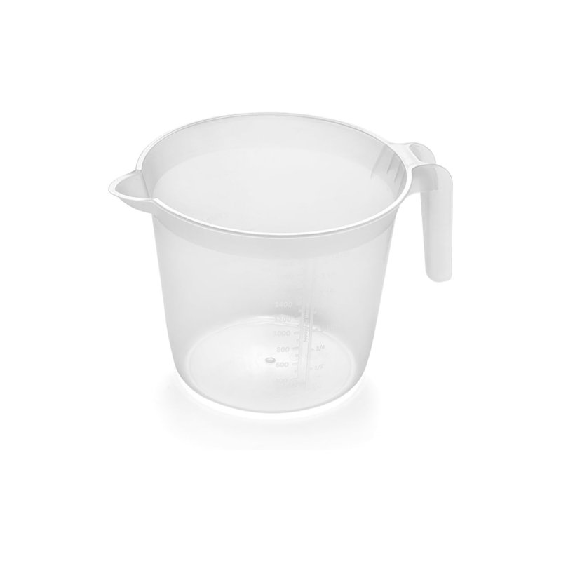 Measuring And Mixing Jug With Handle, Transparent, 2 L