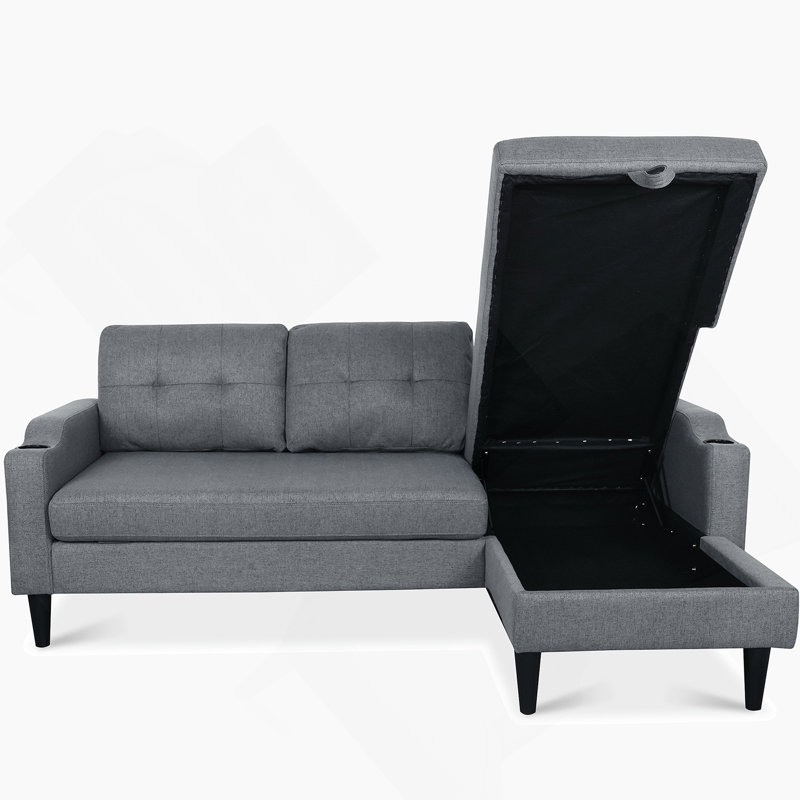 Canapé confortable avec une fabrication robuste et une conception polyvalente pour la détente