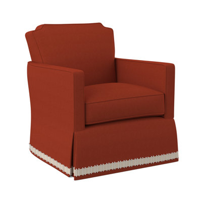 Fauteuil pivotant à jupe Elise