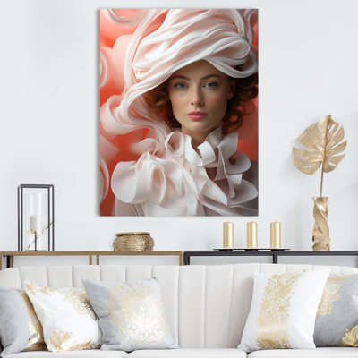 " Chic Woman With Hat II "