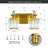 Kyneisha Bathroom Vanity Lamp Modern Crystal Vanity Lamp Bathroom Light Fixture Mirror Crystal Bathroom Vanity Lighting Fixture-1180583540-1194536717