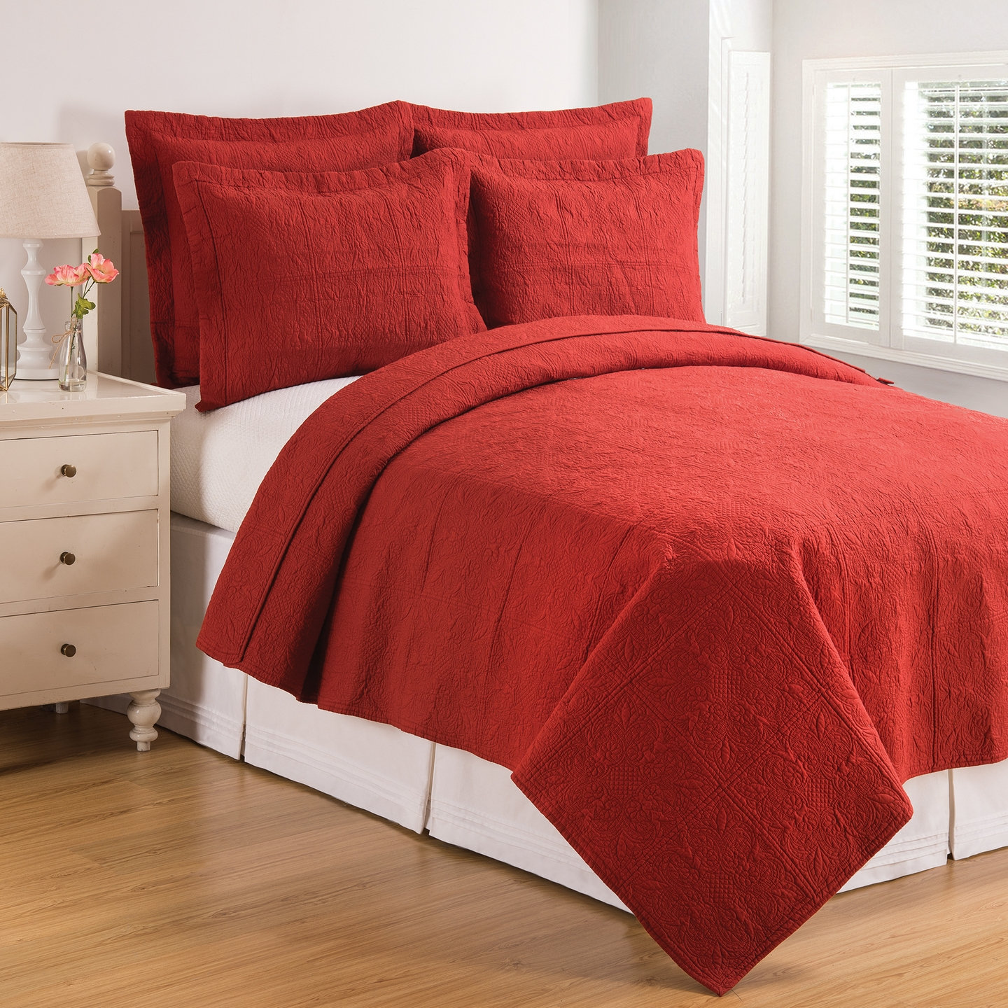 Natural Home Cotton Shams, Euro, Parchment