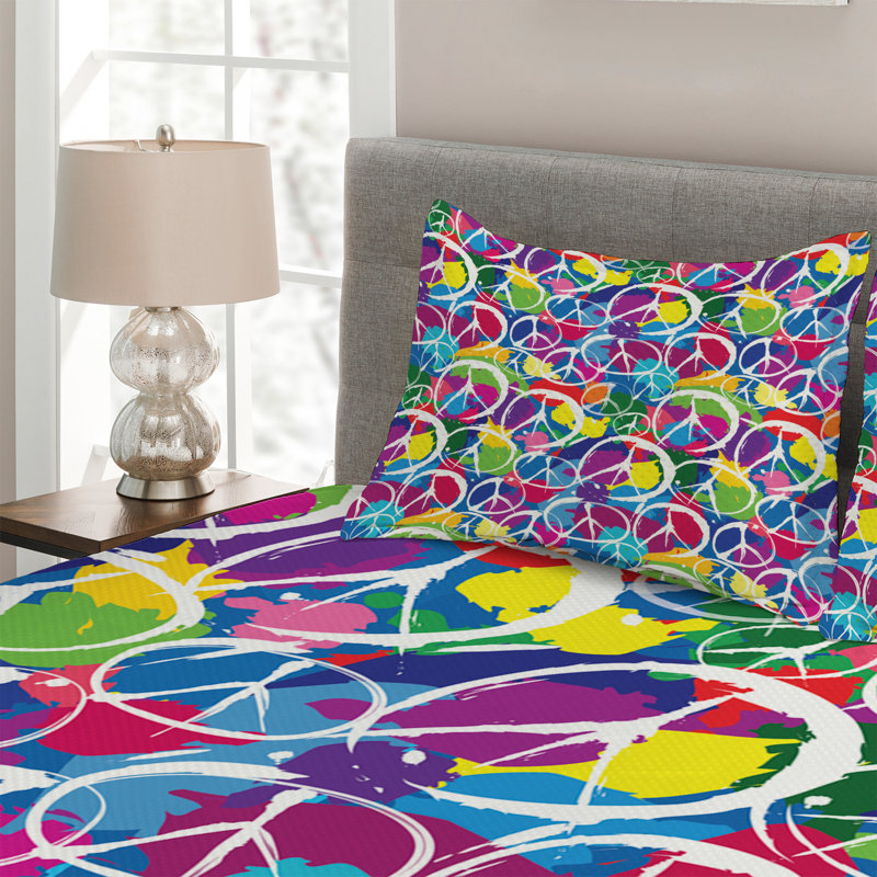 Modern & Contemporary Polyester Coverlet