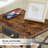 21.5" Iron Nightstand with Storage and Built-In Outlets-283434673