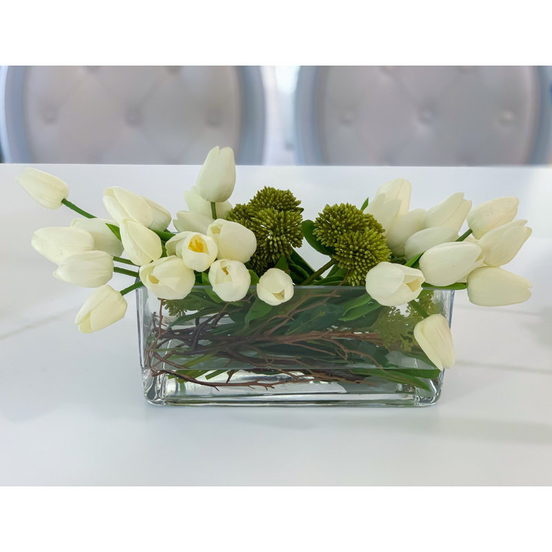 Tulip Arrangement in Vase