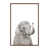 Toile avec cadre brun n'est pas disponible
