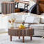 Table basse ronde à plateau relevable-188033536