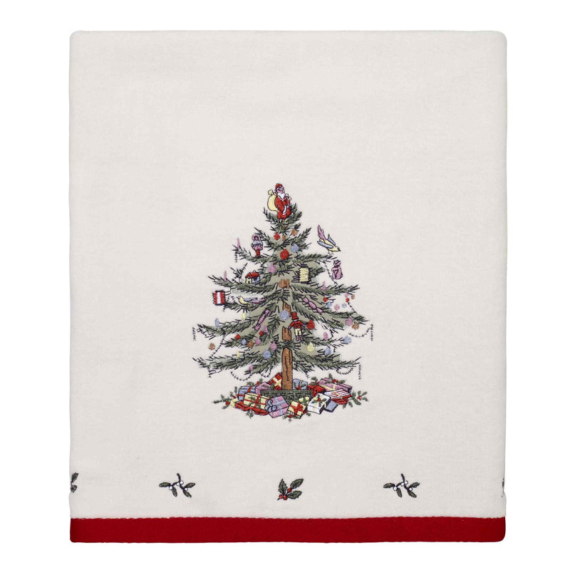 Spode® Christmas Tree 4-Piece Towel Set (BH2T)