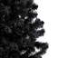 Arbre de Noël noir 7,5 po