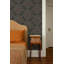 Shadow Leaf Damask - Red Night Wallpaper