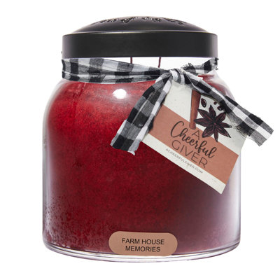 Bougie pour pot de maison de ferme