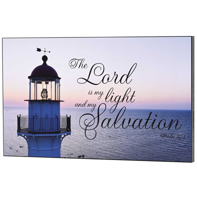 " Lighthouse Psalm 27:1 "