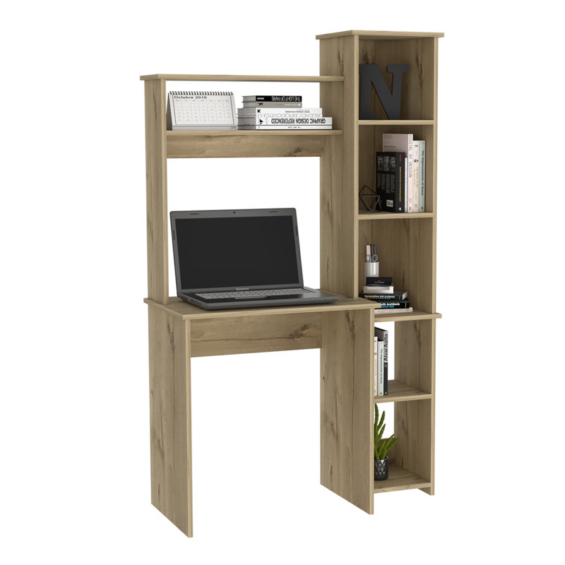 Aramis Desk Home Office Desk Standing Desk, Beige