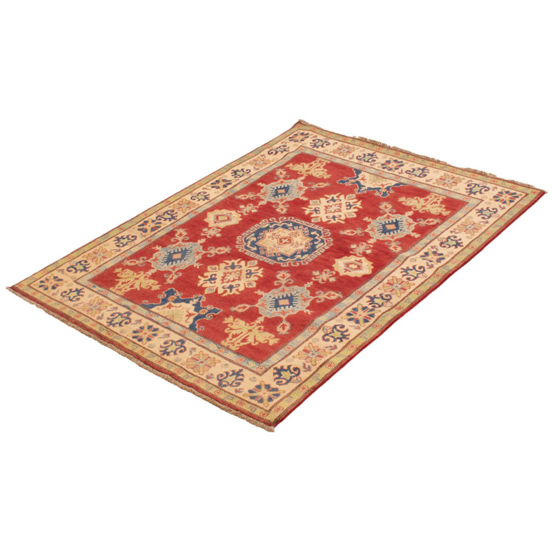 Tapis rouge foncé Finest Ghazni 5 pi 0 po x 6 pi 8 po