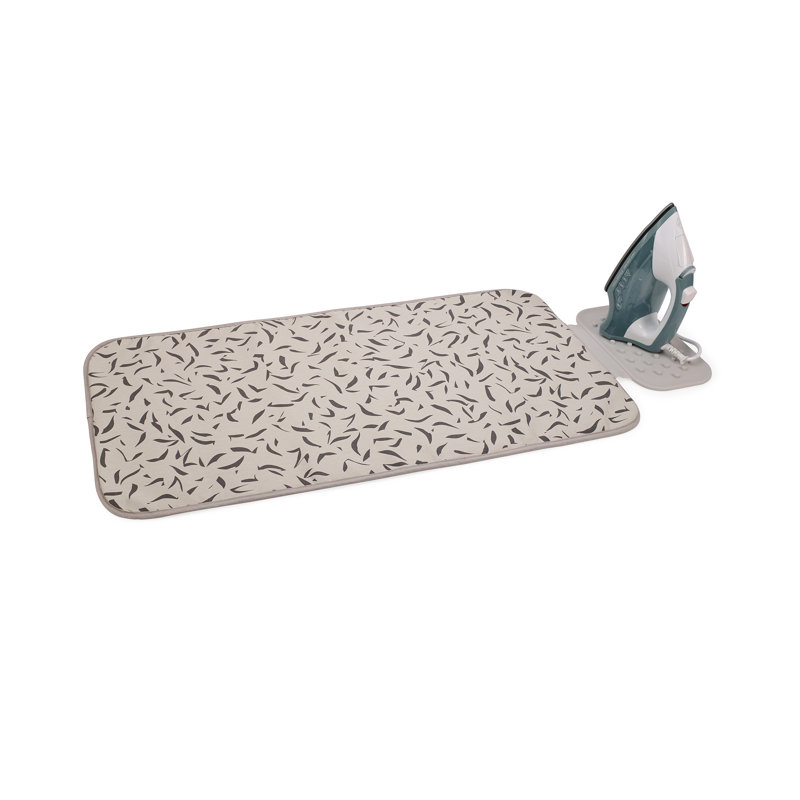 Joseph Joseph Swift Table-top Ironing and Steaming Mat with Iron Rest, Gray