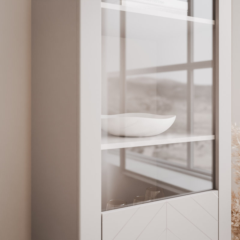 156cm H x 88cm W Bookcase, Cashmere