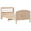 Berghauser Solid Wood Bed Frame-309171066-477263837
