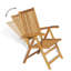 Varasteh 6 - Person Teak Patio Dining Set with Rectangular Table