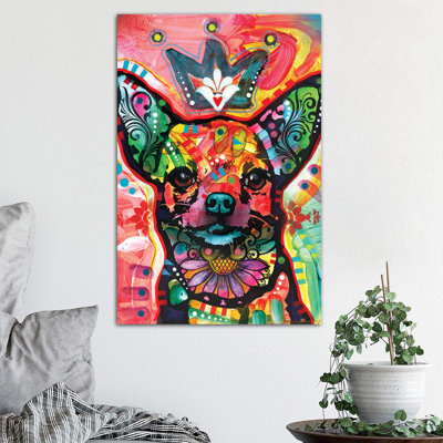 Royal-Chi by Dean Russo - Wrapped Canvas Print