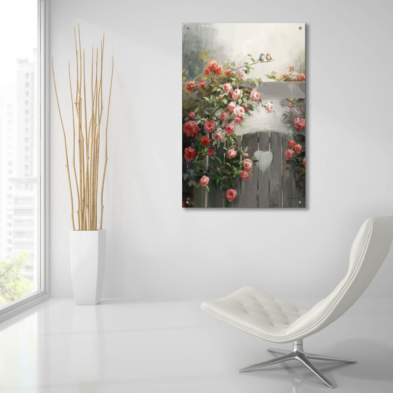 «Seasons 5» par Danhui Nai, art mural en verre acrylique, H 36 po x l 24 po