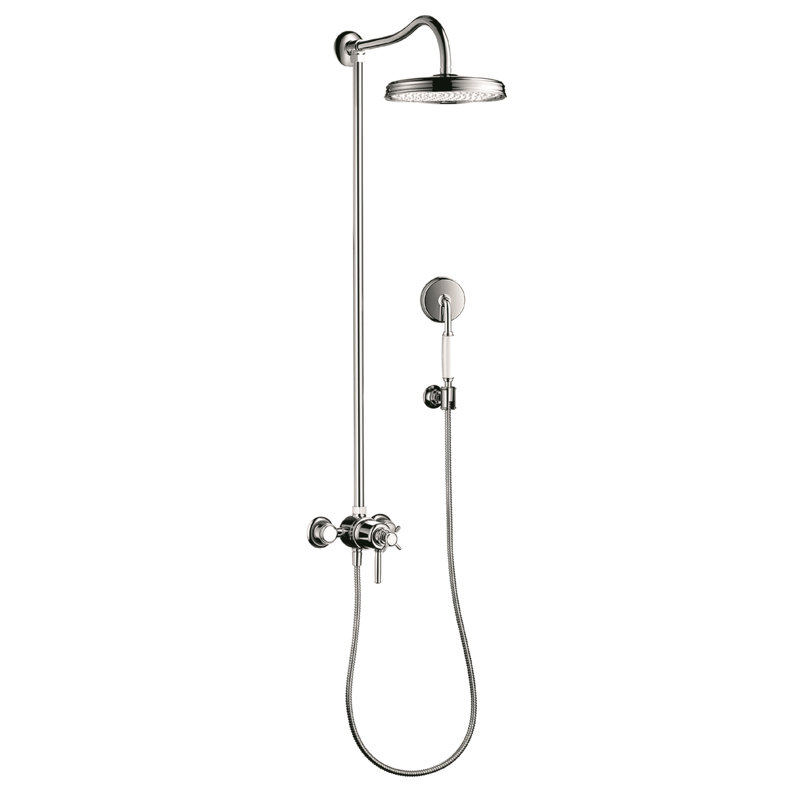 Montreaux Thermostatic Complete Shower System, Chrome