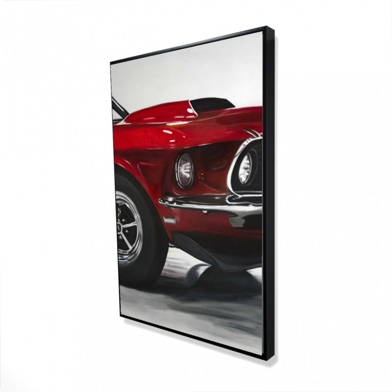 " Classic Red Car "