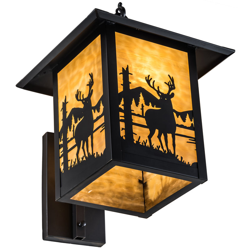 1 - Light Outdoor Wall Lantern