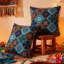 Blue Backrest Cushion