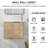 Didio 22.06'' Single Bathroom Vanity with Ceramic Top-1380765886