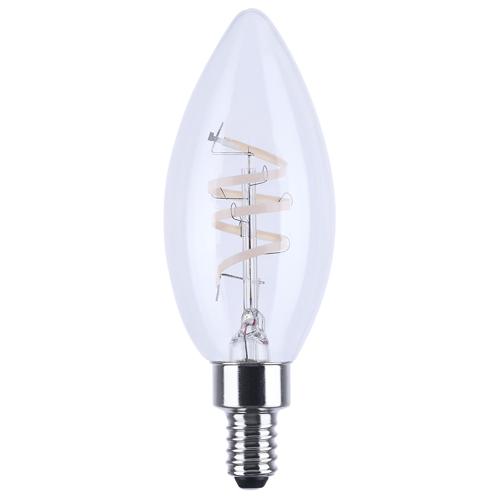 Deena 4W B11 E12 LED Clear Bulb, 3000 Kelvins