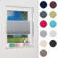 Cordless Room Darkening Pleated Shade-34614952-34614950