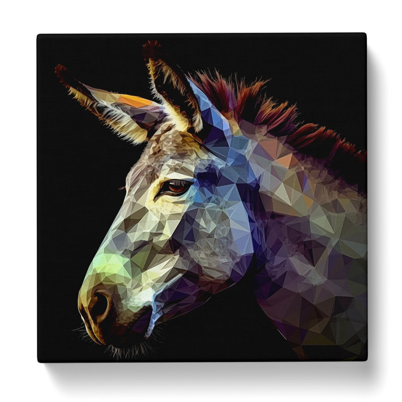 Donkey Precisionism - No Frame Print