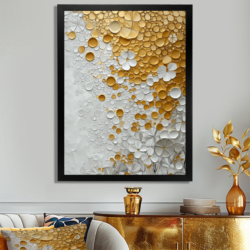 Steeves - Art mural abstrait, salon, H 40 po x l 30 po, Picture Framed, Noir, noir, noir, noir