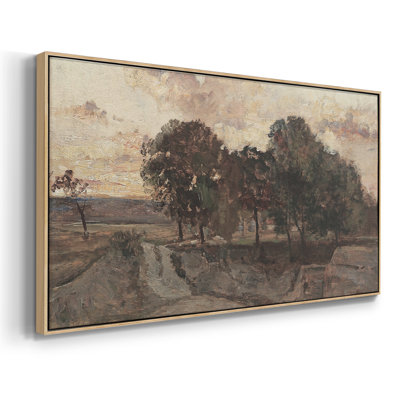 Paysage, série CCDVVI, tendue sur toile tendue avec châssis, prête à être accrochée