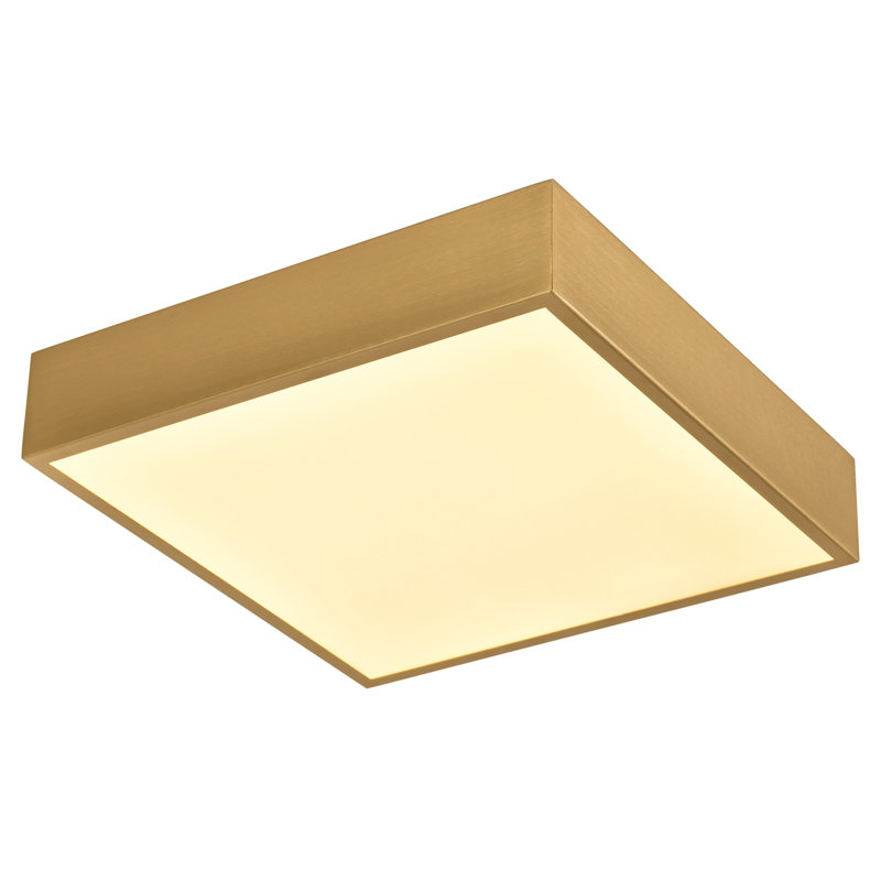 Dacorian LED Flush Mount, Gold