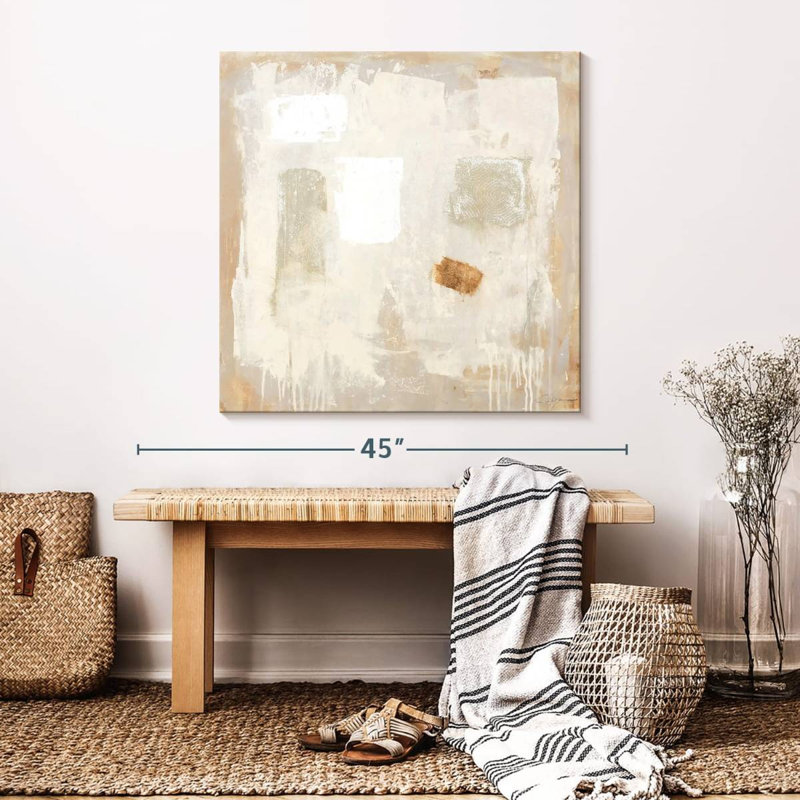 Natural Clay, 33" H x 33" W