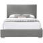 Lit plateforme tapissier en bois massif Crosby-67046592-67046589