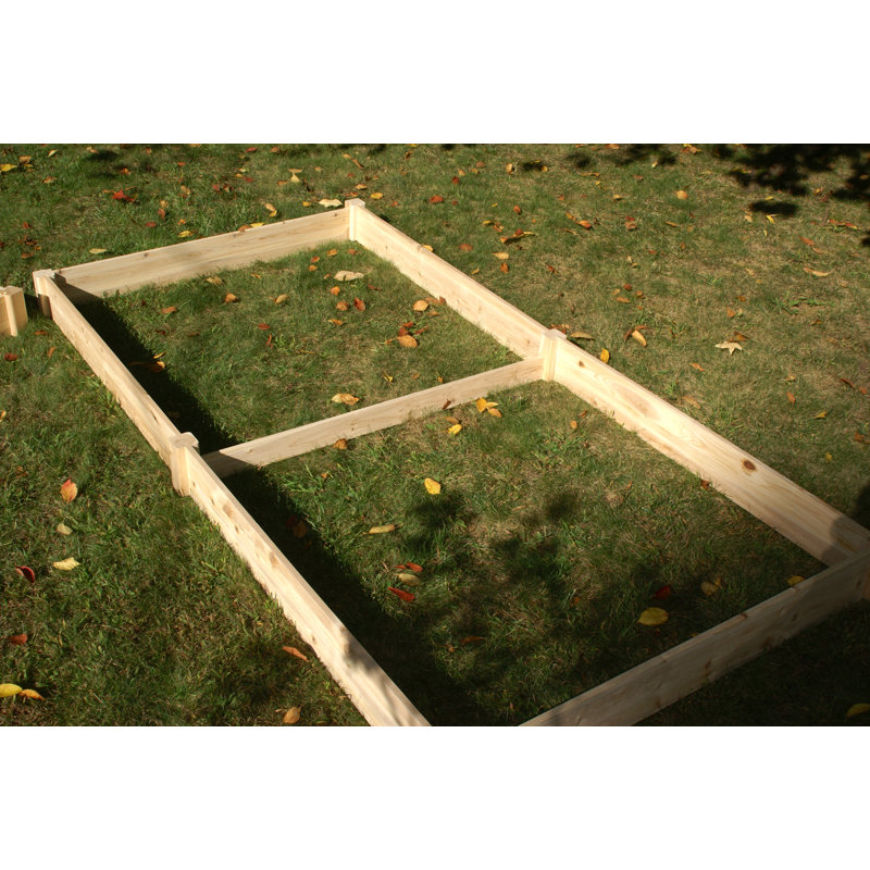 Konkol Wood Raised Garden Bed, 11" H x 96" W x 48" D