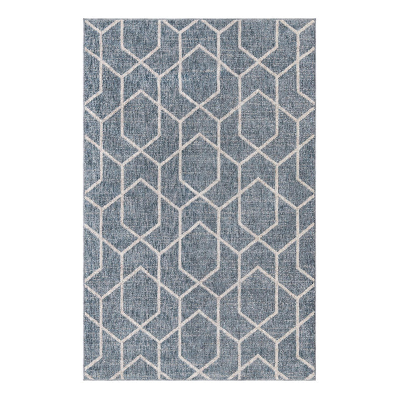 Breze Geometric Indoor Rug, Rectangle 4' x 6'