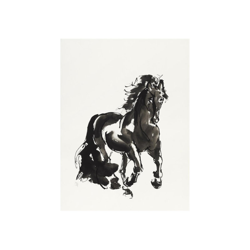 Horse V1 Print by Chris Paschke, Plexi, 40" H x 30" W x 1.5" D