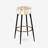 Rustic Farmhouse Planks - Ensemble de 2 tabourets de bar rétro